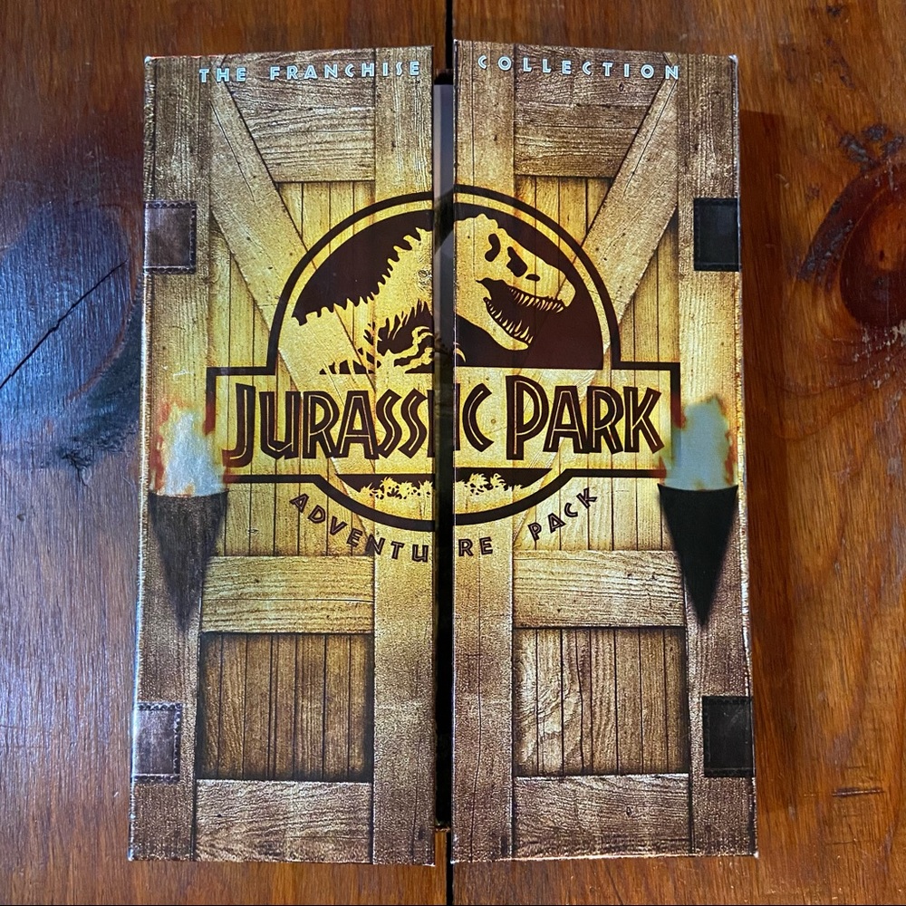 Jurassic Park Adventure Pack The Franchise Collection (DVD 3-Disc Set)